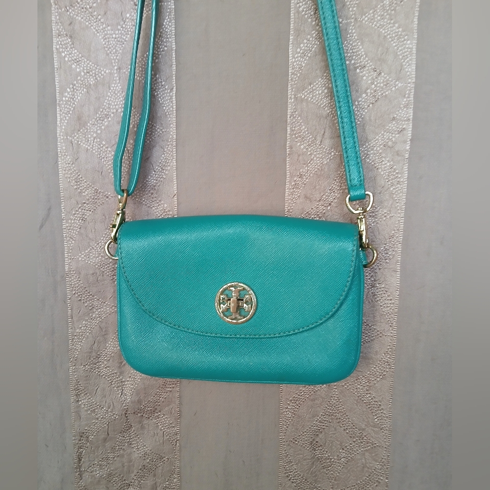 Tory Burch Teal Crossbody Bag